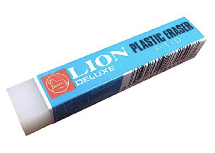 JUMBO LONG DELUXE PLASTIC ERASER P-110