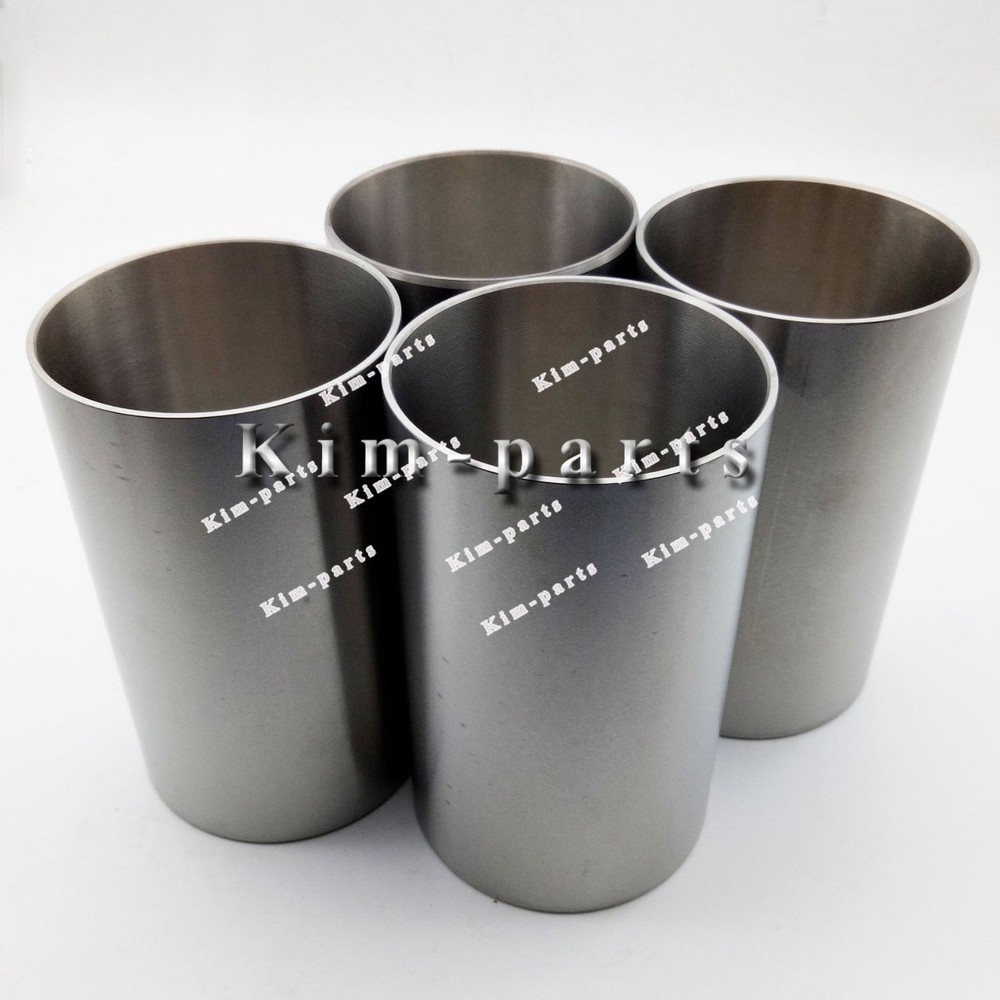 New 4 Pieces Cylinder Liner / Sleeve for KUBOTA V1903 Engine