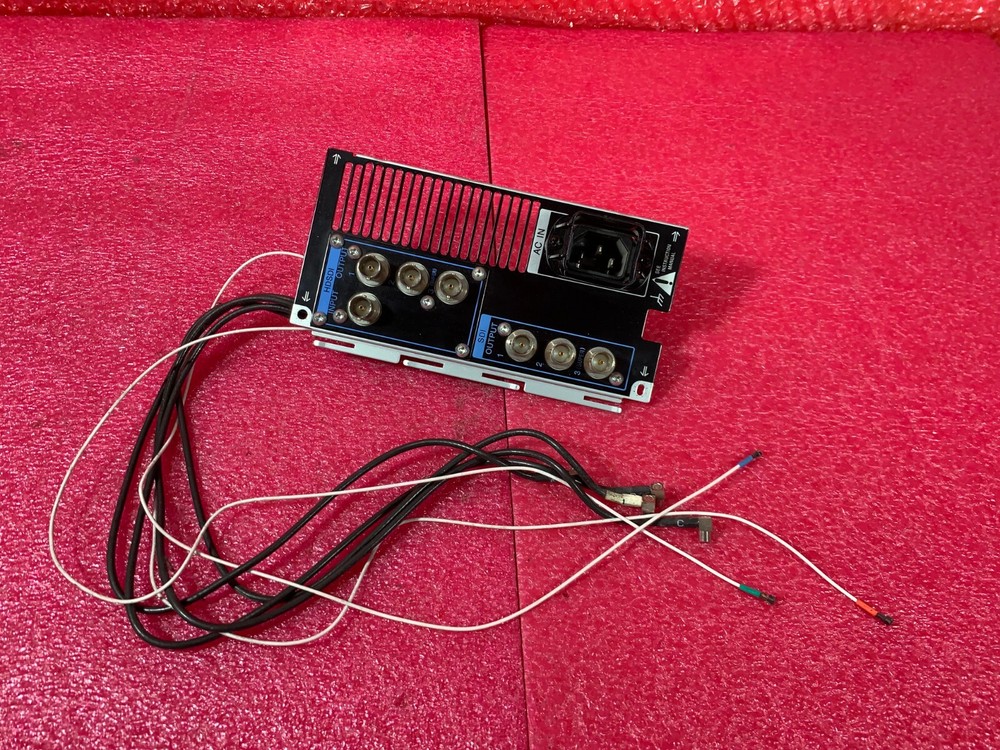 Sony HDW-1800 HDCAM Studio Editing Recorder Rear panel connections socket