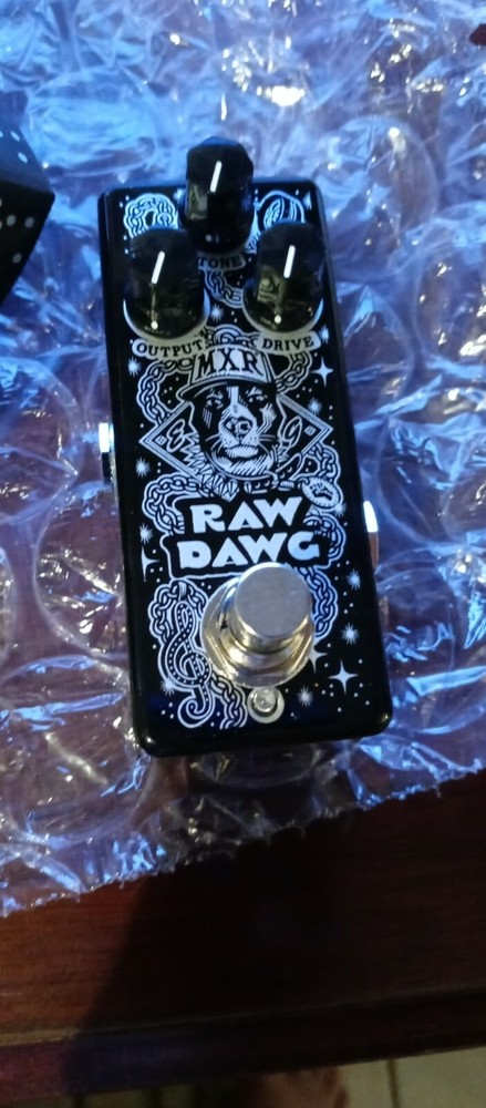 MXR EG74 Eric Gales Raw Dawg Overdrive Pedal SIGNED 