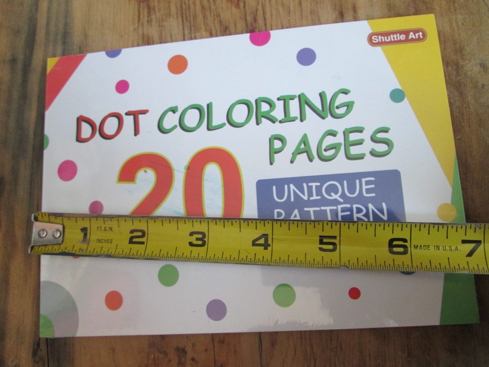 Shuttle Art Dot Coloring Pages 20 Unique Pattern Markers Activity Do-a-Dot