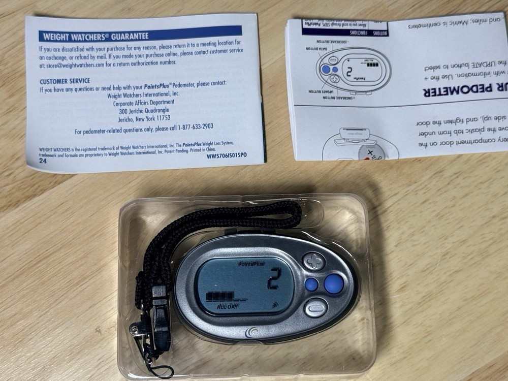 Weight Watchers Points Plus Pedometer
