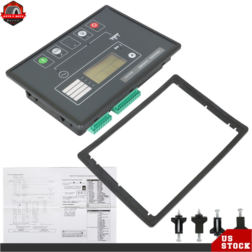 For Deep Sea DSE5110 Generator Electronic Controller Control Module LCD Display