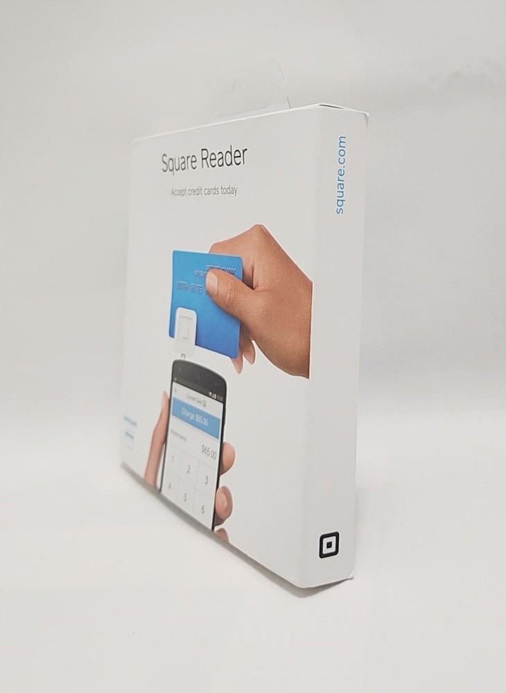 Square Reader for Magstripe (with headset jack) Credit Card Pay - White