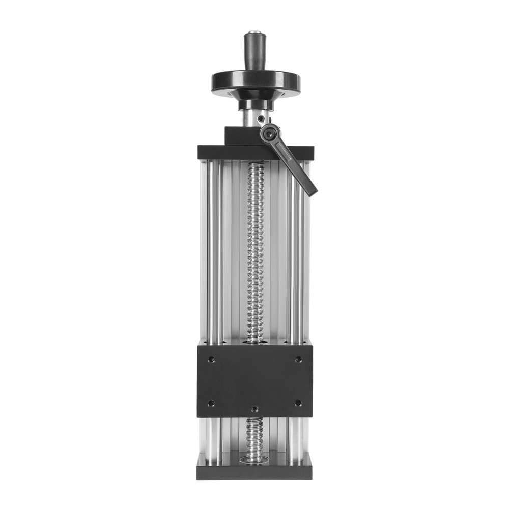 9.06in Length Manual Sliding Table Linear Rail Guide 150mm Effective Stroke
