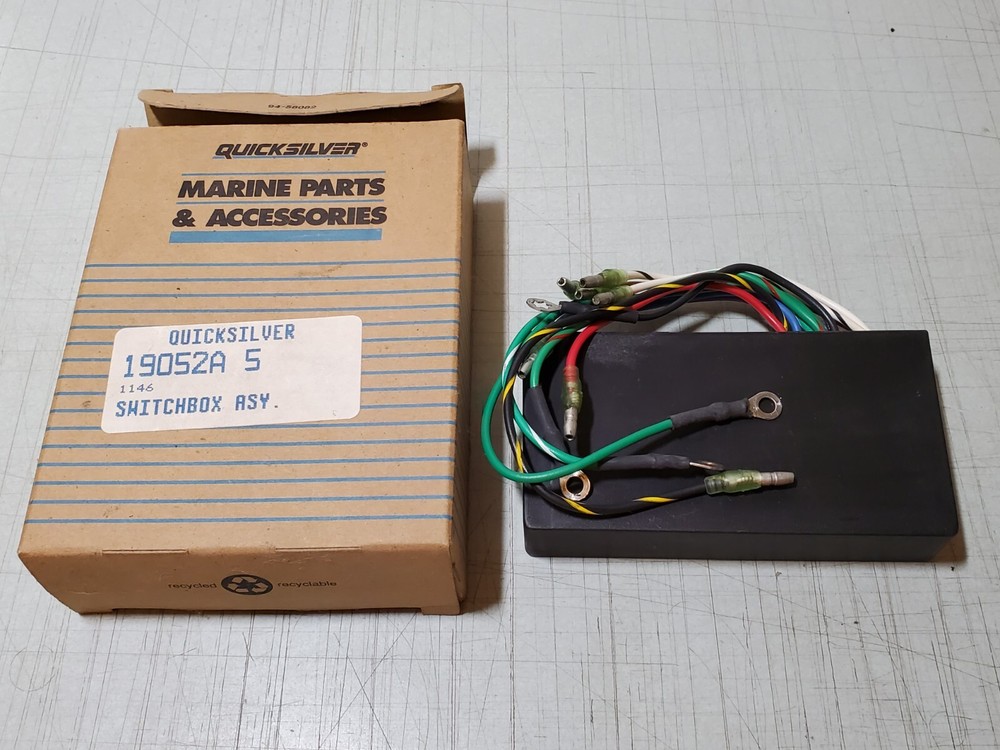 Genuine Mercury Outboard Switch Box Assembly 19052A5 OEM