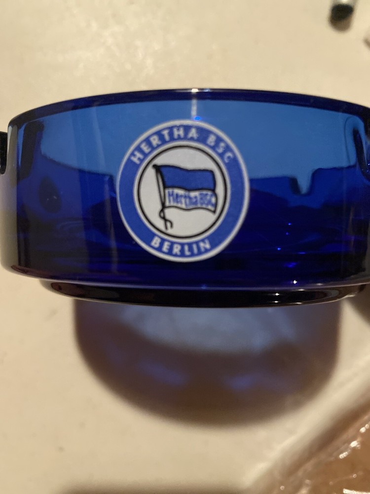 Bertha BSC Berlin Cobalt Blue Ashtray