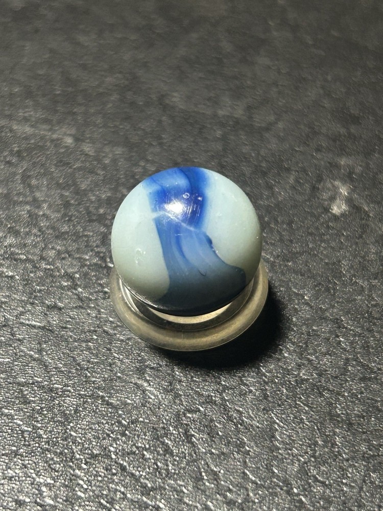 Mint Peltier Inky Marble HTF .64” Text Book Example