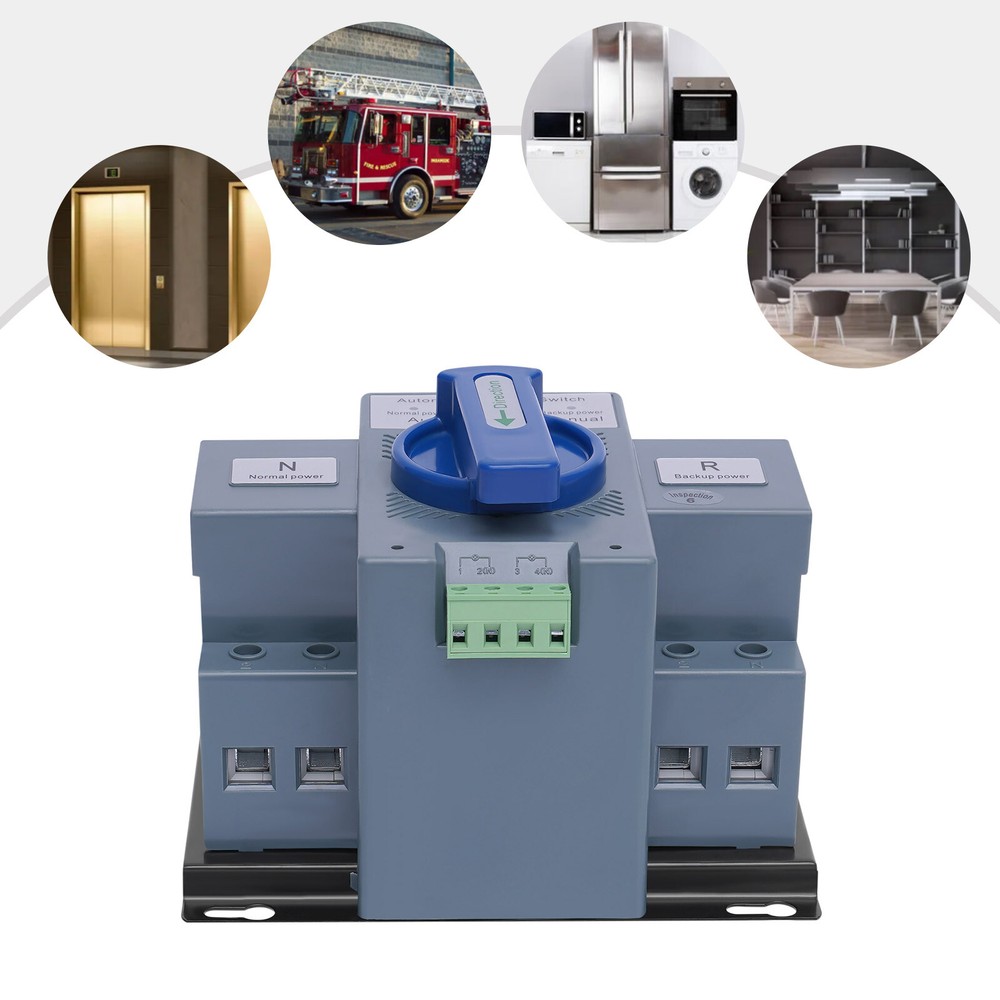 60HZ Double Power Automatic  Change-over Switch Generator Change-over Blue