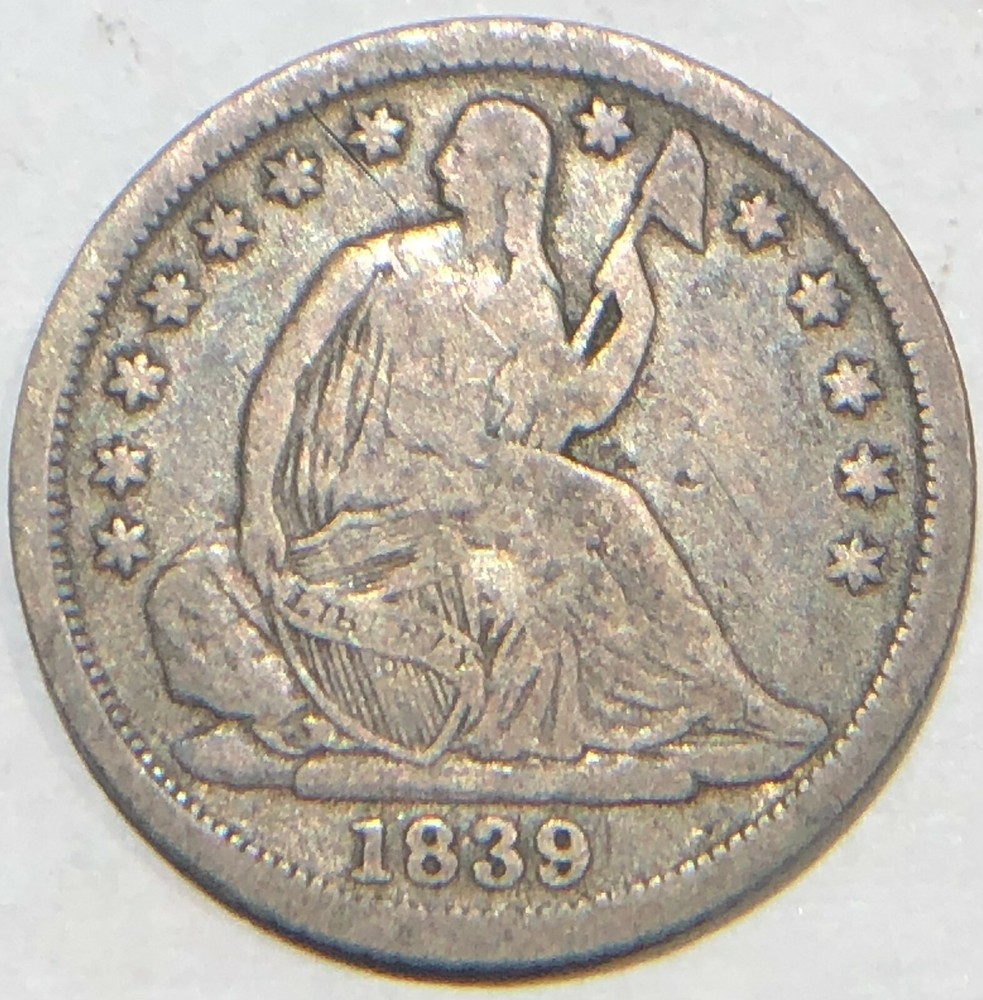 1839-O Seated Liberty Silver Half Dime