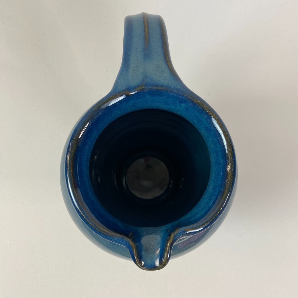 Jack O'Patsy Studio Blue Irlande Dene Ceramic Deathwish Cafe Pottery Pitcher Jug