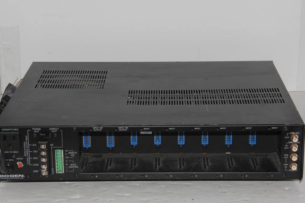 BOGEN V100 Power Vector Configurable Amplifier