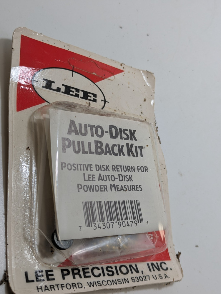 Lee Auto-Disk Pullback Kit | New old stock