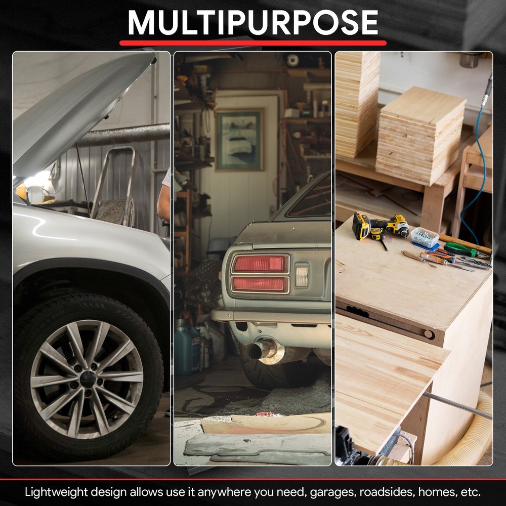 300 LBs 360-Degree Removable Workshop Tool Rolling Garage Stool Mobile Seat Blue