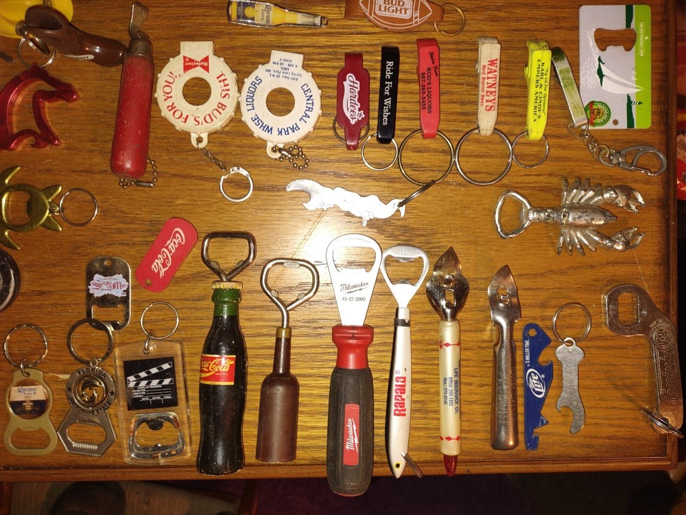 vintage bottle openers lot