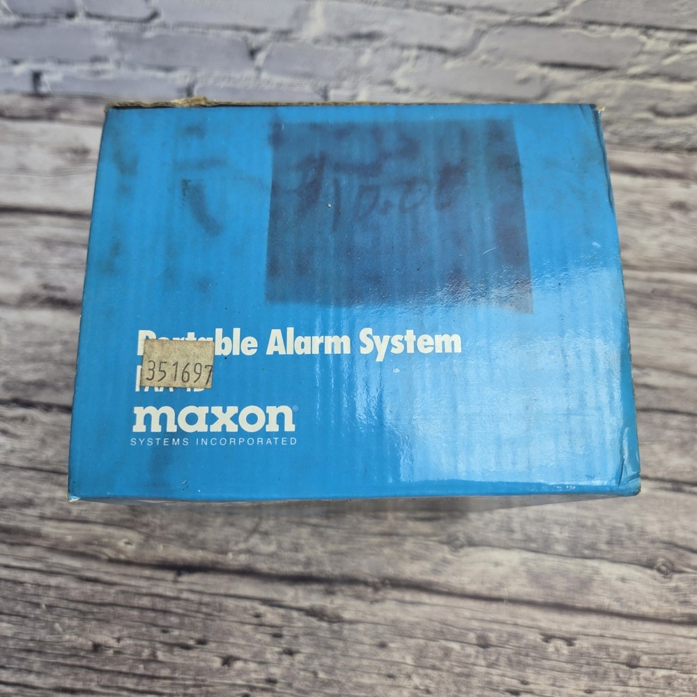1991 Maxon Portable Alarm System PAA-1B