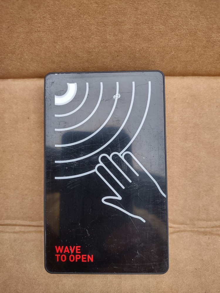 Wave touchless sensor slim  for mounting on single gang box  "indoor use"