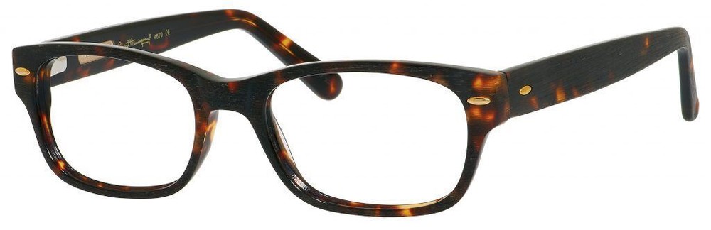 Hemingway H4670 Multi-Focus Lens Blue Light Glasses Matte Black 50 mm Rectangle