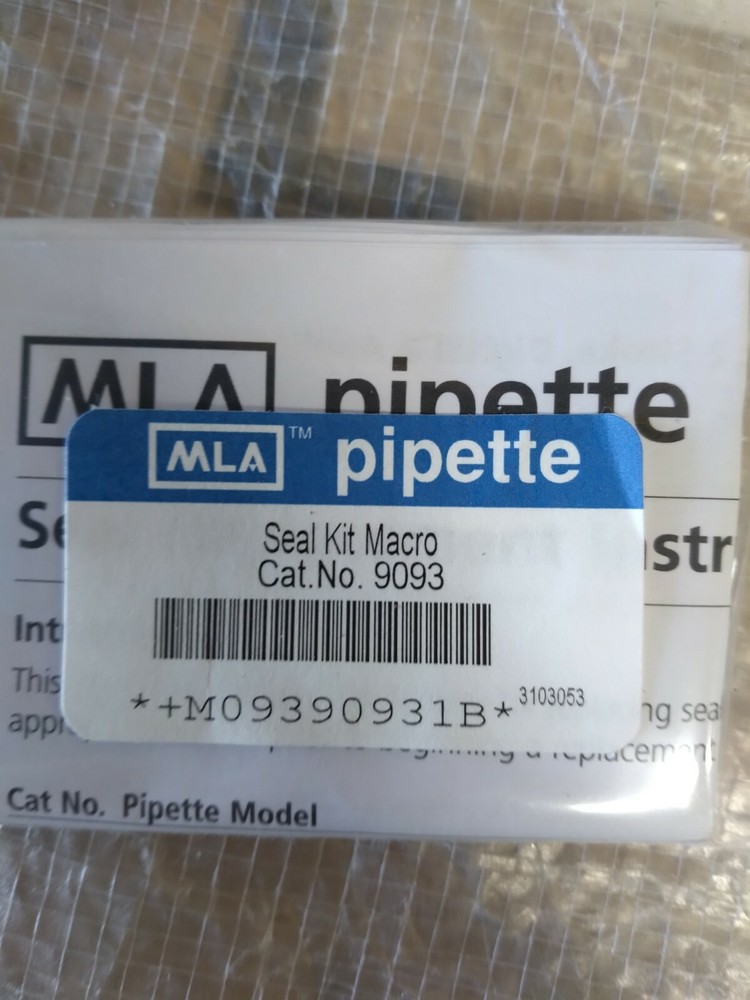 MLA PIPETTE SEAL KIT DIGITAL 9093