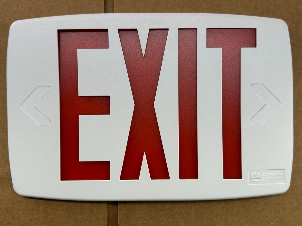 Lithonia Lighting LED White Exit Sign Cover