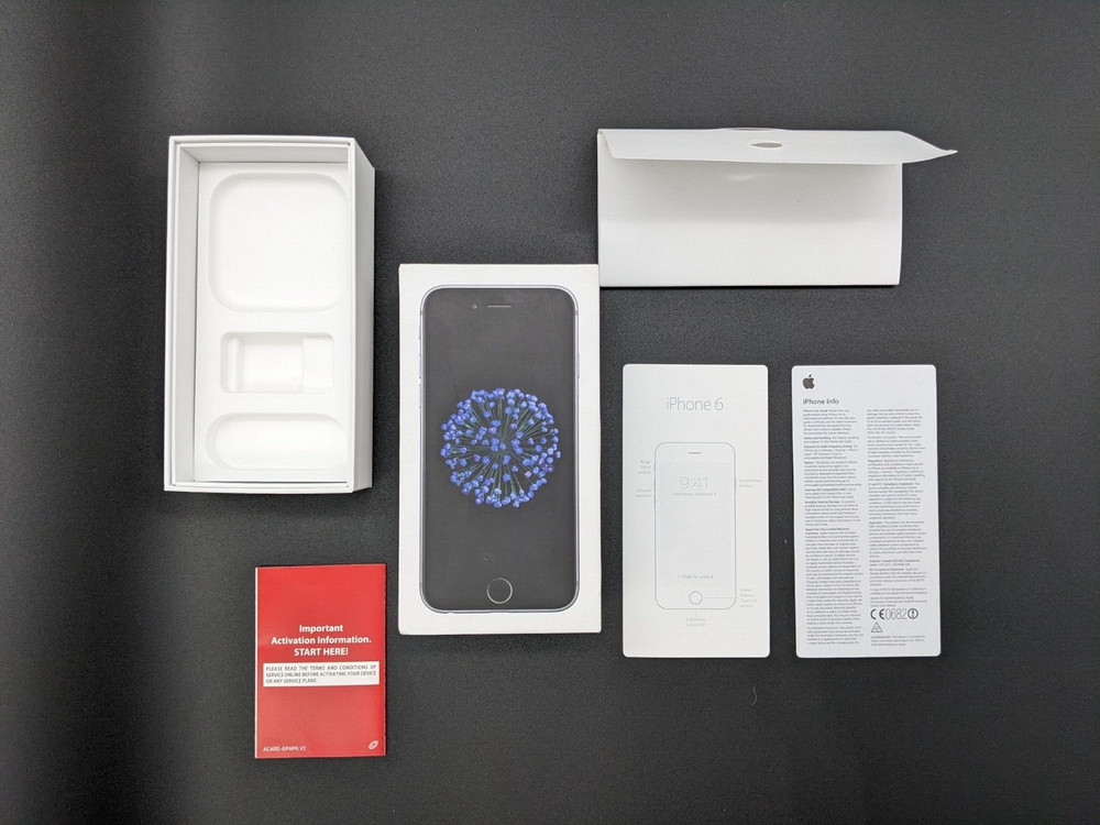 IPhone 6 Box Only Space Grey 16 GB Retail Box Only