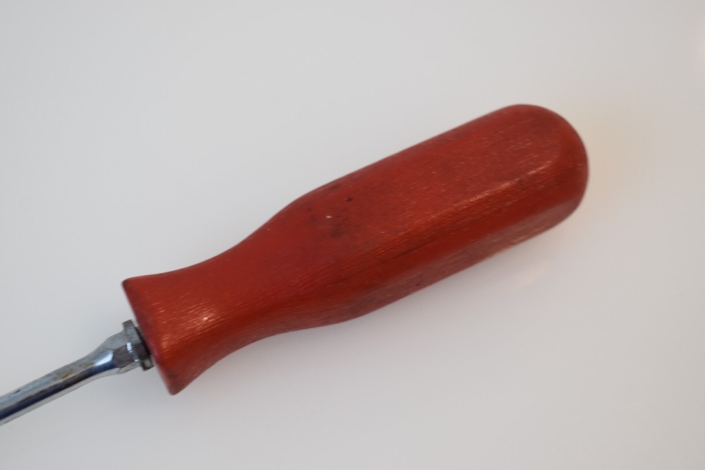 Mac Tools PB2031AR #1 Phillips Tip Screwdriver 6.5” Red Hard Handle USA