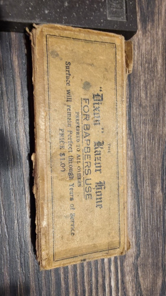 Vintage Dixon Razor Hone Read!!!