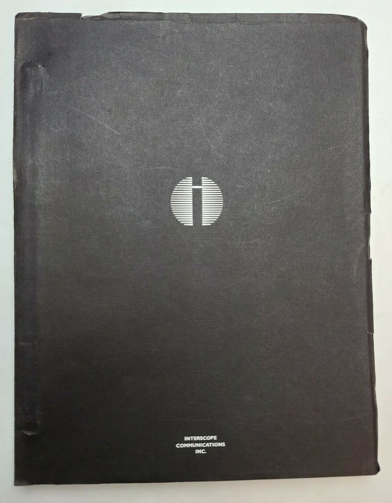 JUMANJI / Greg Taylor 1994 Screenplay, Robin Williams magical board game