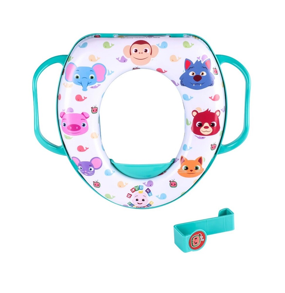 Cocomelon Soft Potty Training Seat with Potty Hook, Unisex