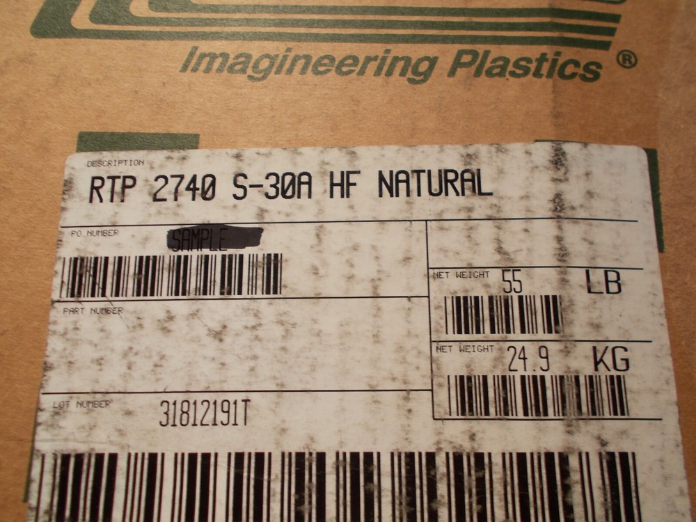 55 LBS TPE PLASTIC RESIN PELLETS injection molding THERMOPLASTIC ELASTOMER