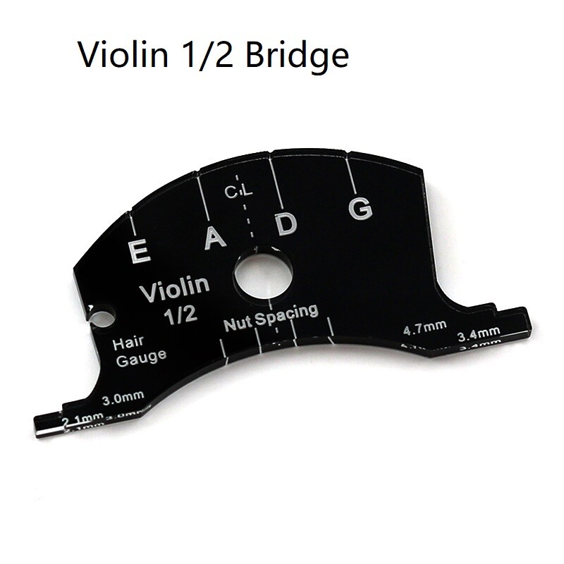1 PC Violin Bridges Multifunctional Mold Tool With Reference Measurements