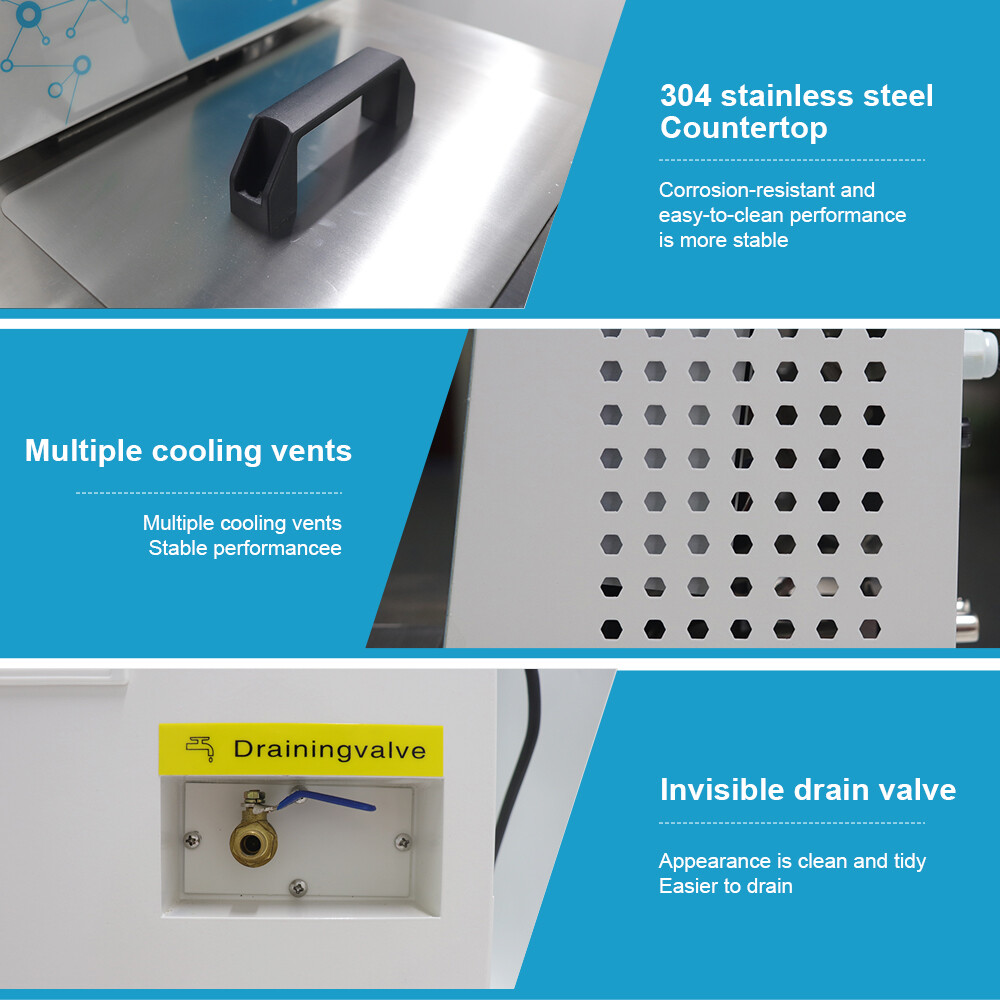 10L -30℃ ~100℃ Cooling Chiller Circulator Chiller Recirculating Heating Bath US
