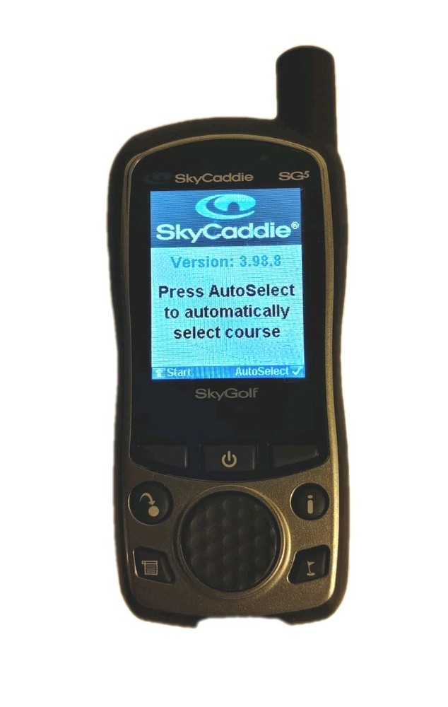 Sky Caddie SG5 Handheld golf Golf Course Rangefinder GPS Tested Working
