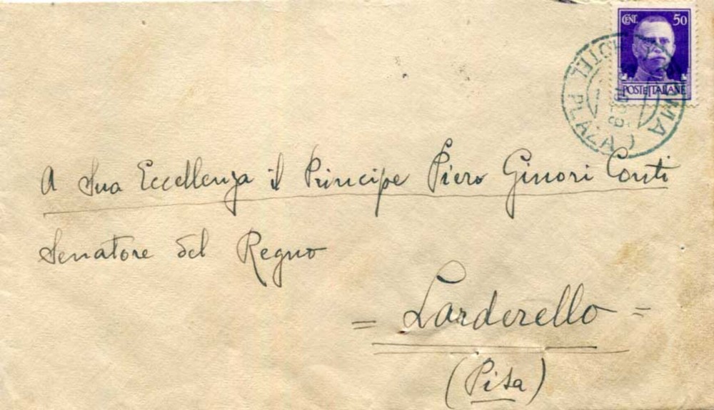 COMPOSER Pietro Mascagni autograph letter signed