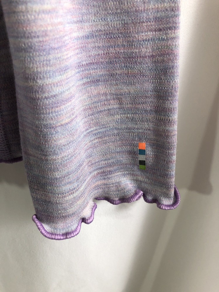 SmartWool Base Layer Top Purple Eclipse Heather Women Size XL - NWT