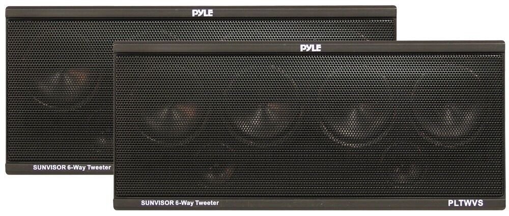 Pyle 6-Way Sunvisor Mount 200 Watt Tweeter System (Pair)