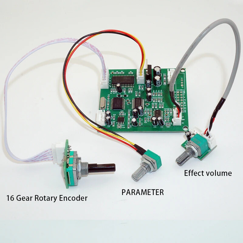DSP16 Digital Reverb Circuit Module Echo Delay Control Effect Microphone Mixer