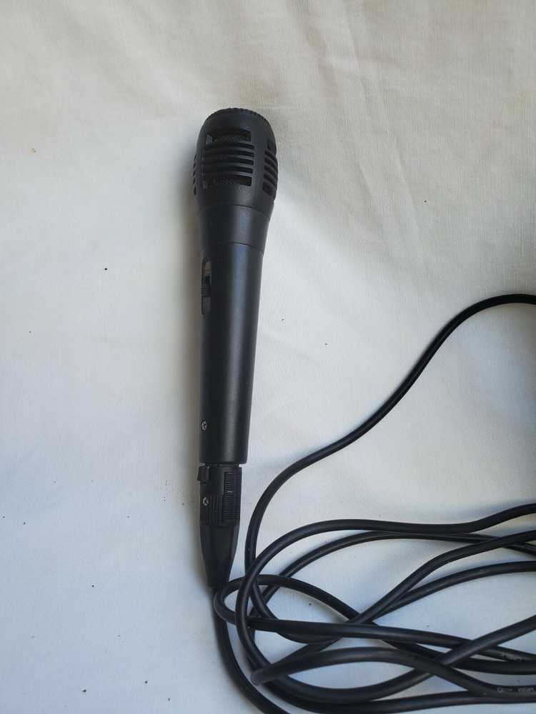 Microphone For Singing Machine Karaoke Pre Owned Black