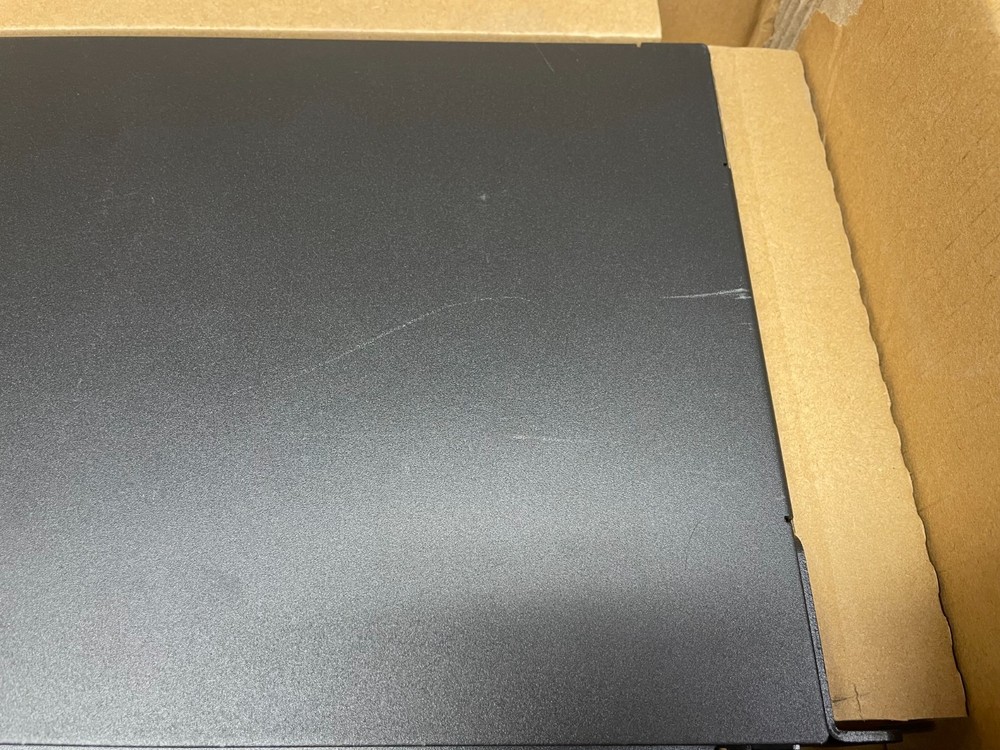 Belden DCX-01RM-048P DCX 48-Port Rack Mount Patch Panel Housing, 1U, Black