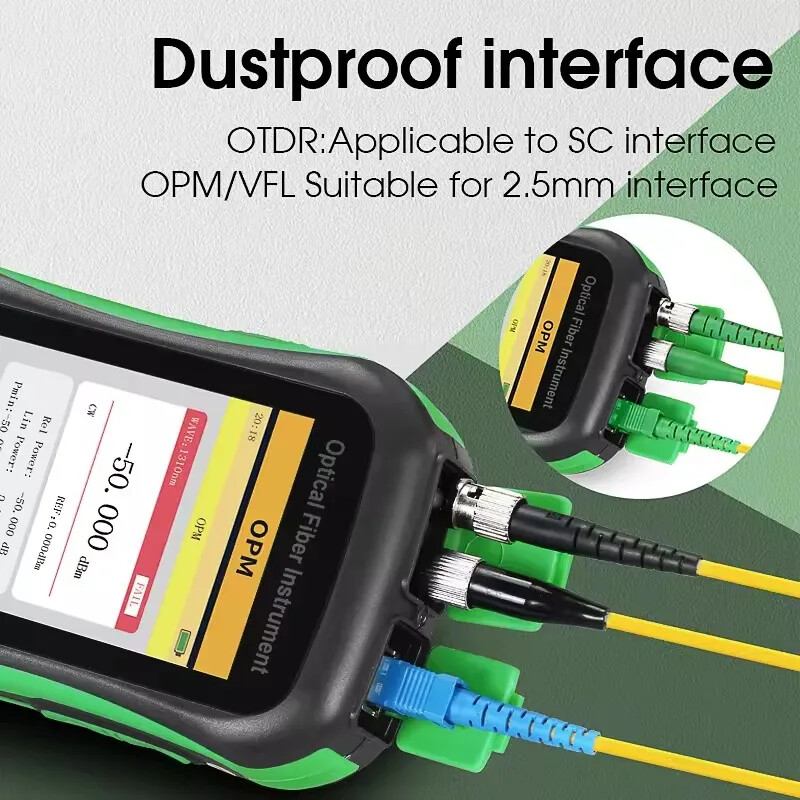 Optical Time Domain Reflectometer 80KM Multifunctional Online Testing 1550nm