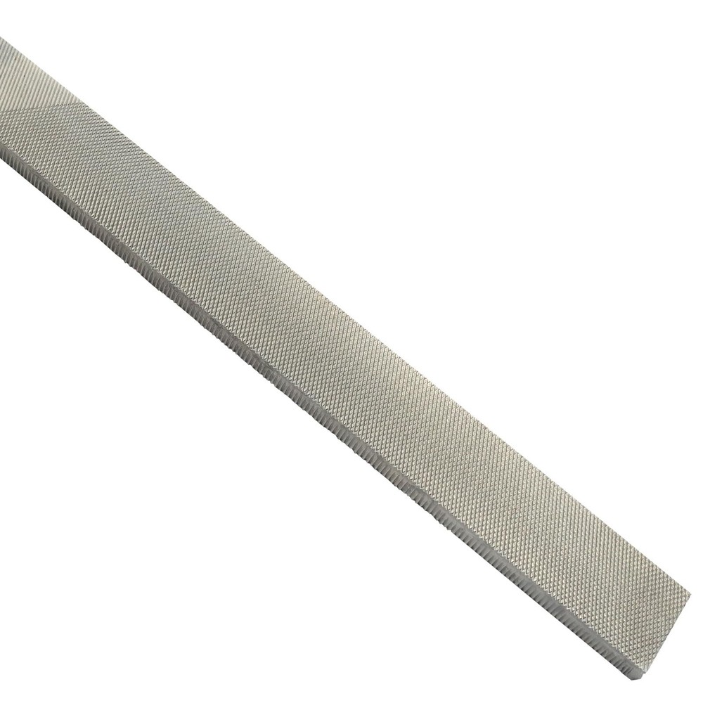 6" Flat Medium Cut File High Carbon Steel Double Cut Teeth Shaping Sharpening