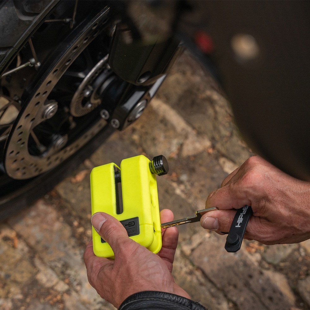 Hiplok MD1000 Disc Lock - Yellow