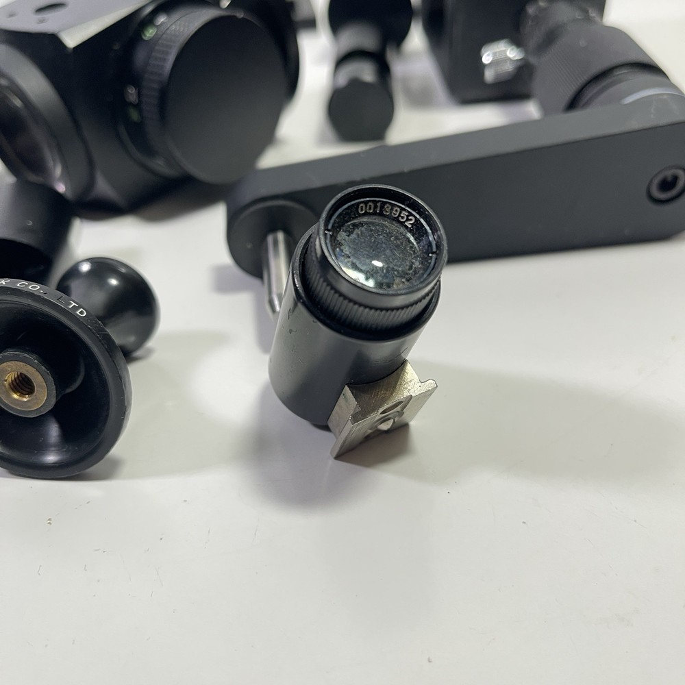 NIDEK Stereoscope Parts Lot Found Untested Microscope Pieces