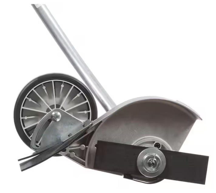 Curved Shaft Edger Attachment Adjustable Cutting Depth Attachments Capable