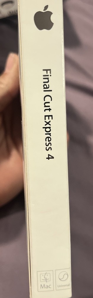 Apple Software Final Cut Express 4 Retail Version MB278Z/A Original Box