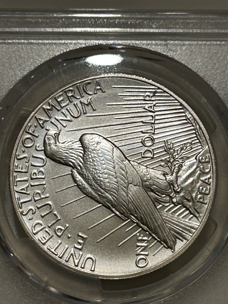 2024 Peace Silver Dollar PCGS MS69 First Strike/Flag Label