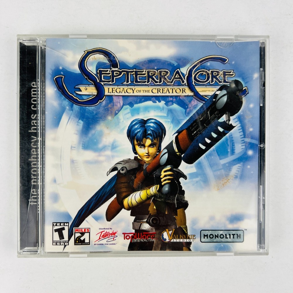 Septerra Core - Legacy of the Creator (PC, 1999) Software Game