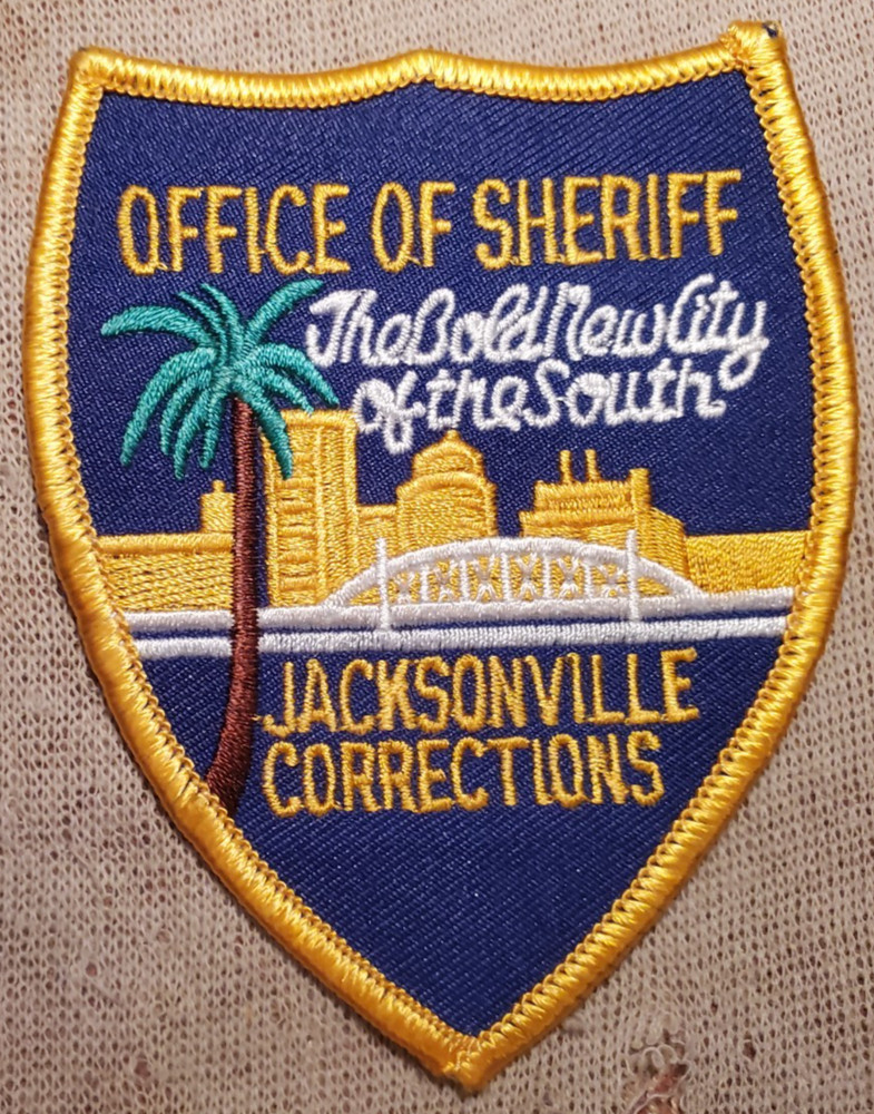 FL Jacksonville Florida Corrections Sheriff Patch