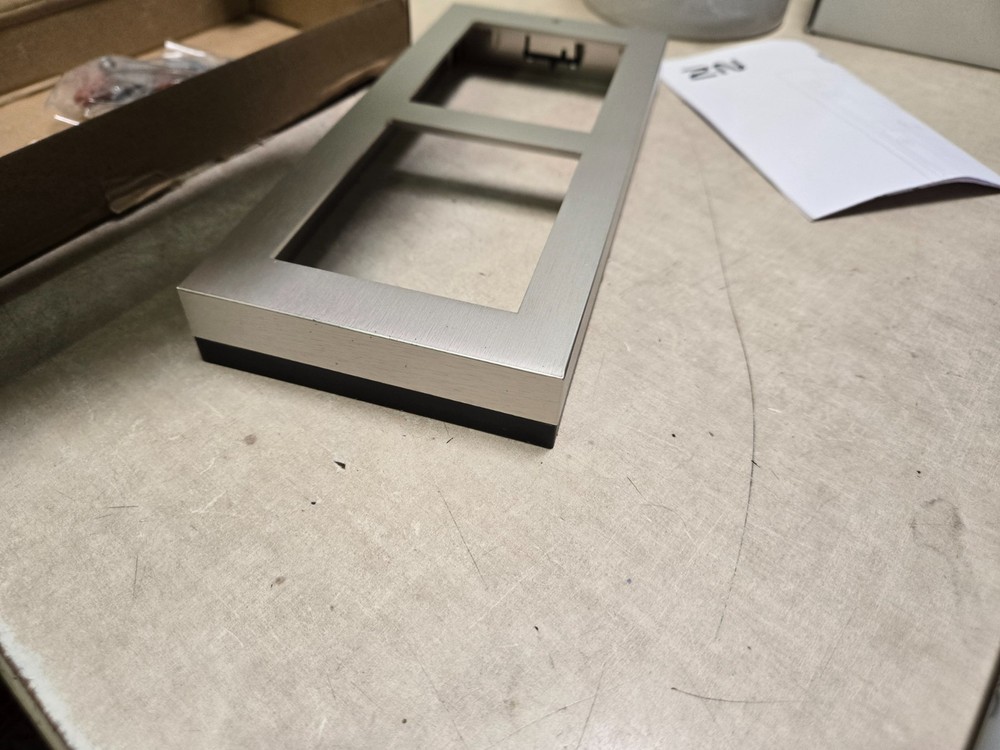 2N IP Intercom frame 2-Module surface mount 9155022 New Open Box