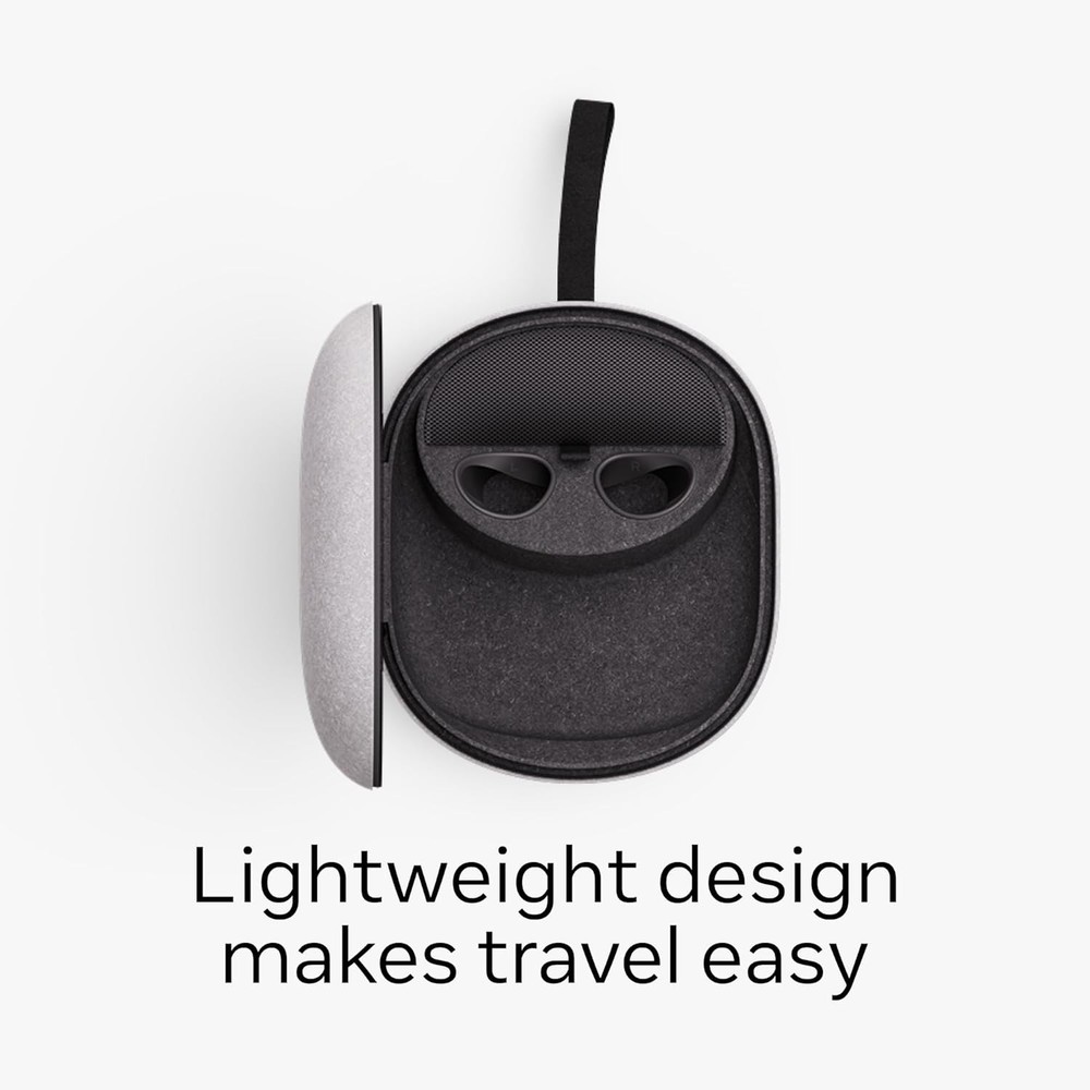 Meta Quest Compact Carrying Case Works with Meta Quest 3/3S Refreshed Compact